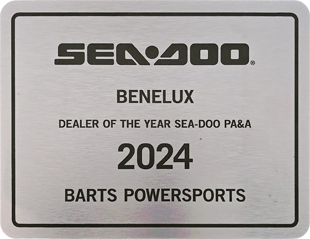Sea-Doo PA&A Dealer of the Year Benelux 2024 – Barts Powersports