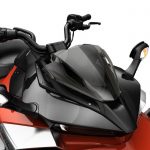 Can-Am Spyder F3 Spoiler voor meter - Rookgrijs