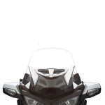 Can-Am Spyder RT Regelbaar elektrisch windscherm - 58 cm - Doorzichtig met Chroom