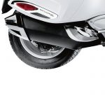 Can-Am Spyder RT Opzetstuk uitlaatpijp en hitteschild - Chroom