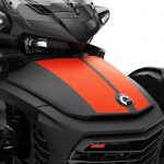 Can-Am Spyder F3 Stickerset strepen motorkap - Can-Am Rood
