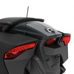 Can-Am Spyder F3 Stickerset strepen achterkant - Satijn Zilver
