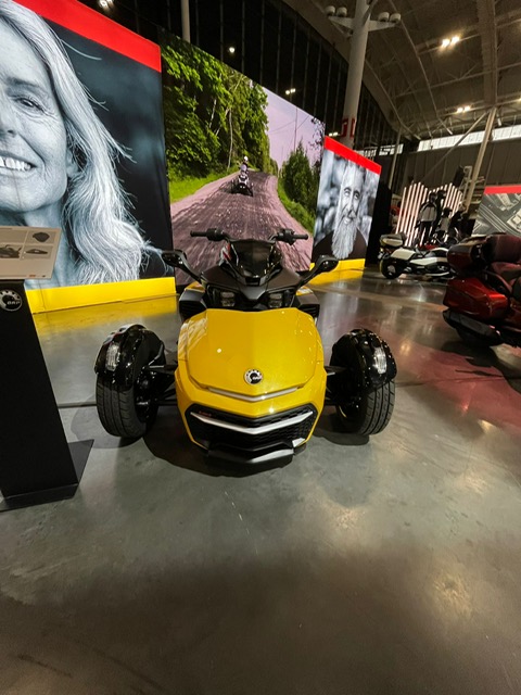 2026: Can Am Spyder F3-S Circuit Yellow Metallic - Afbeelding 3