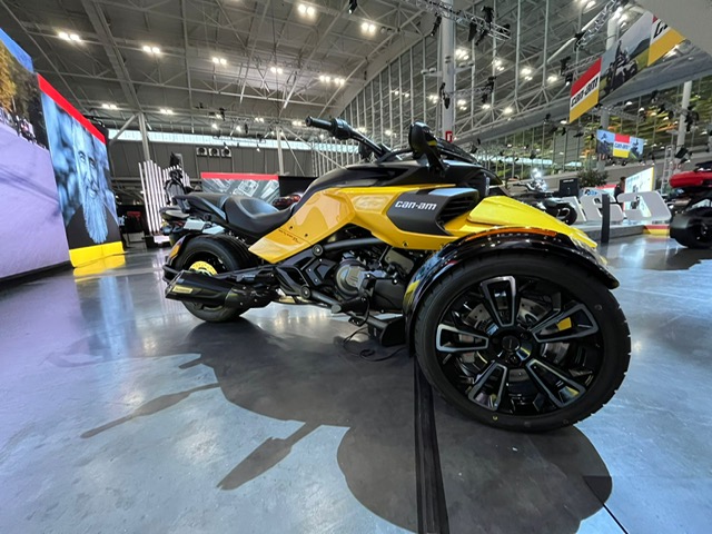 2026: Can Am Spyder F3-S Circuit Yellow Metallic - Afbeelding 4