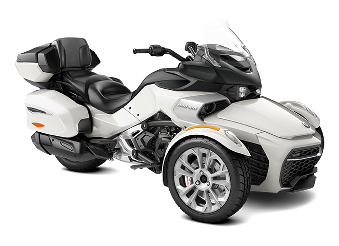 2026: Can Am Spyder F3 Limited Pearl White Metallic