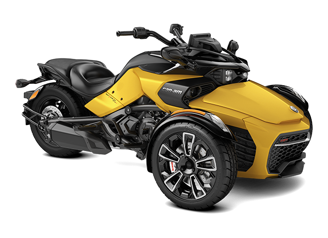 2026: Can Am Spyder F3-S Circuit Yellow Metallic