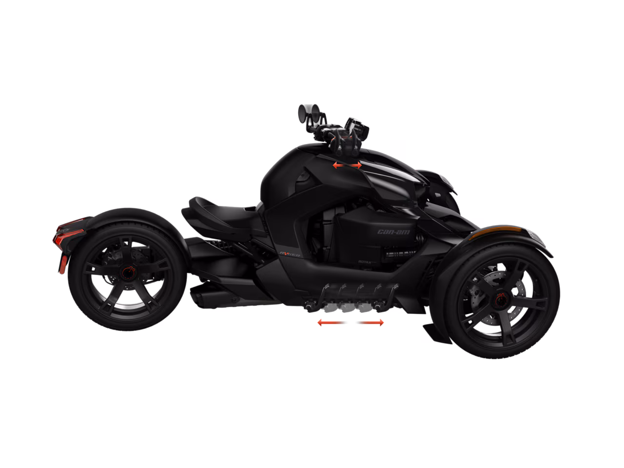 Can-am ryker: pas elke rit aan op jouw wensen