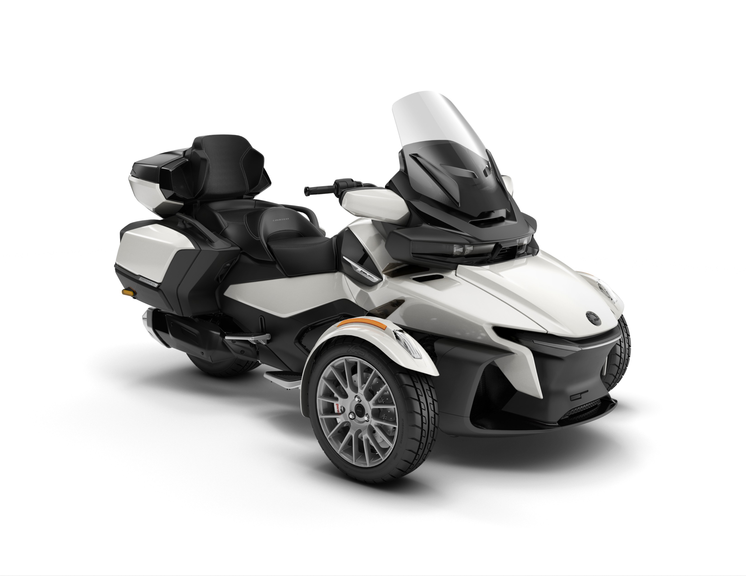 2027: Can Am Spyder RT Limited Pearl White